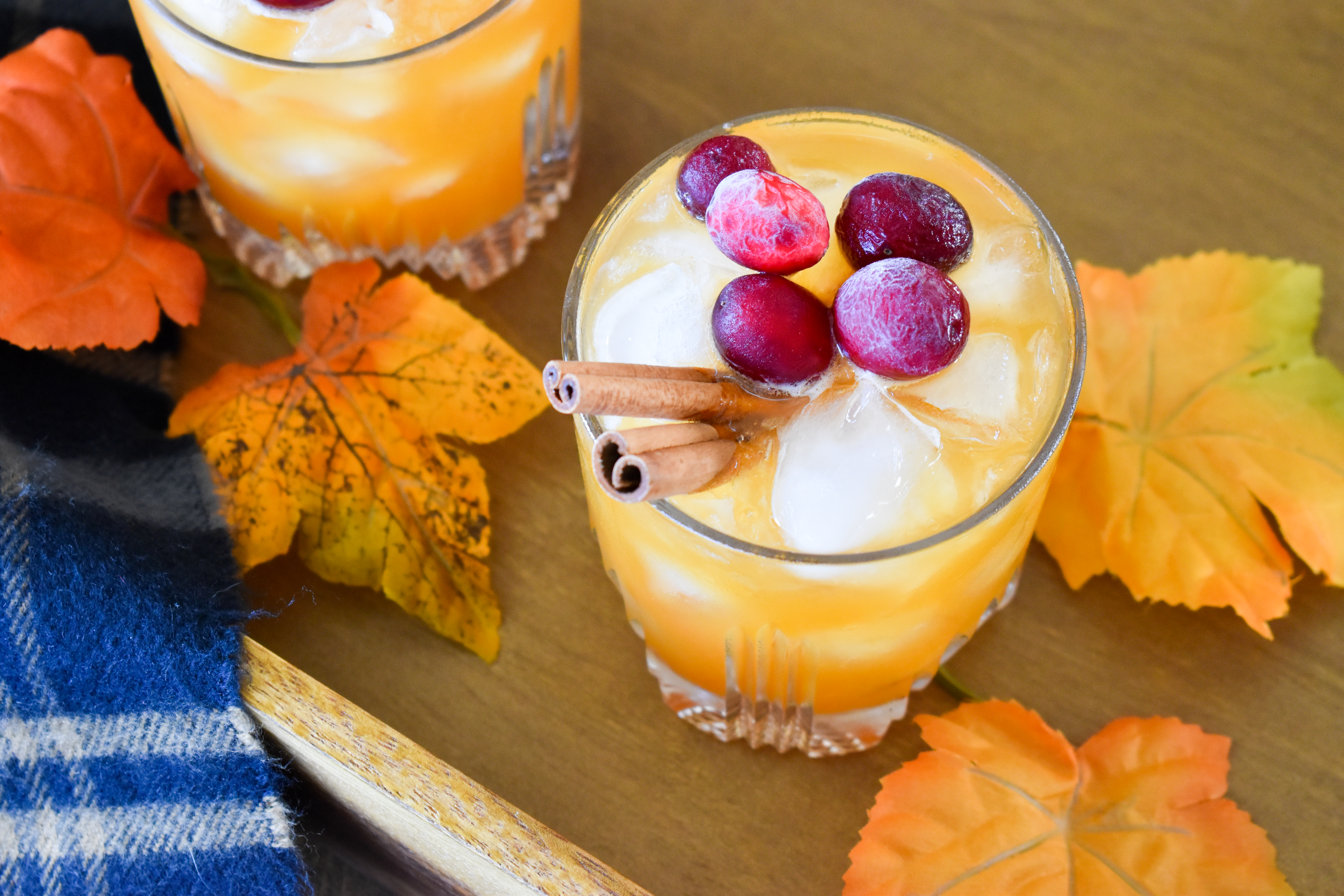 Bountiful Boilermaker Cocktail Recipe | Thanksgiving Recipes | Fall Cocktails | Cathedrals and Cafes Blog